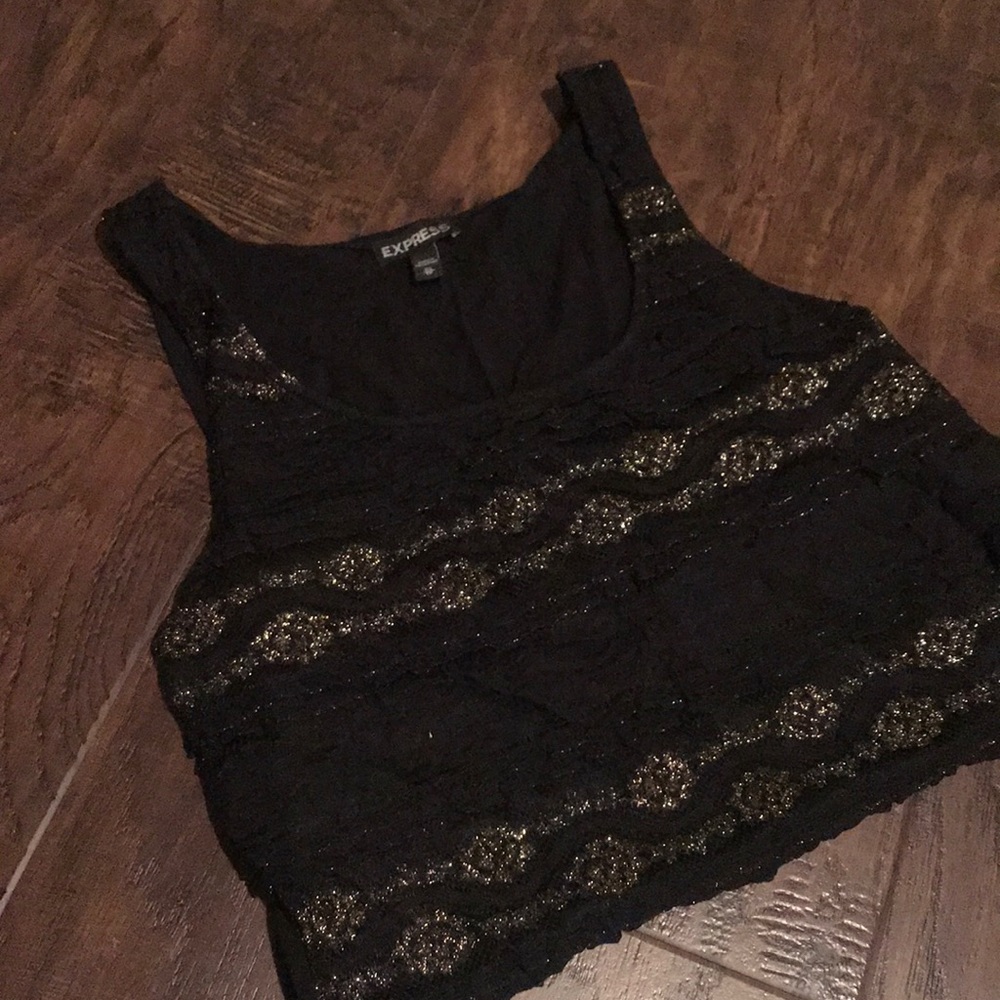 Express Black& Gold Tank